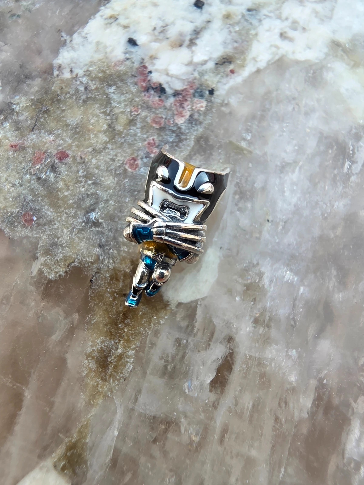 Charm wolverine argent 925 – Charm