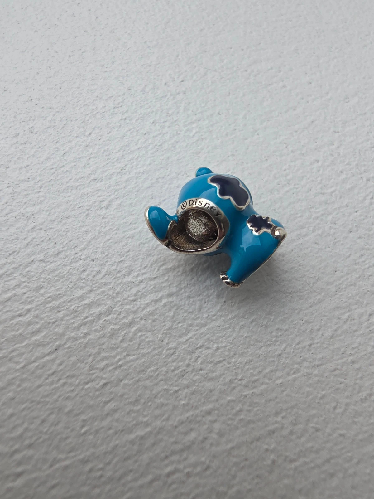 Charm stitch bleu argent 925 – Charm 2