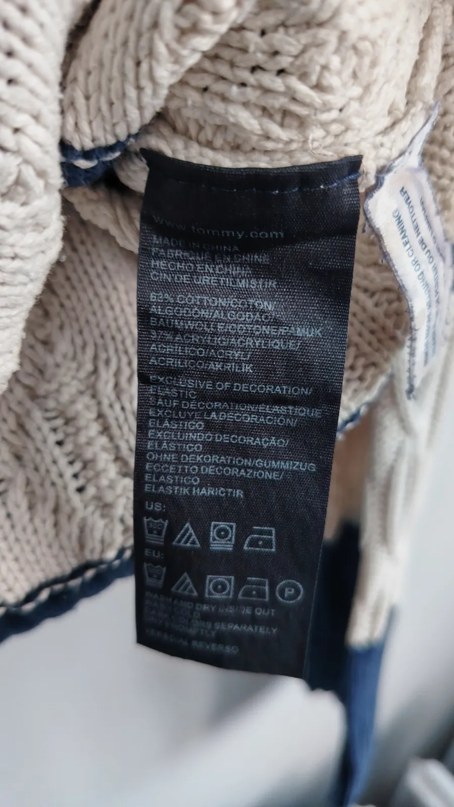 Pull à rayures torsadé Tommy Hilfiger – Tommy Hilfiger – taille M 6