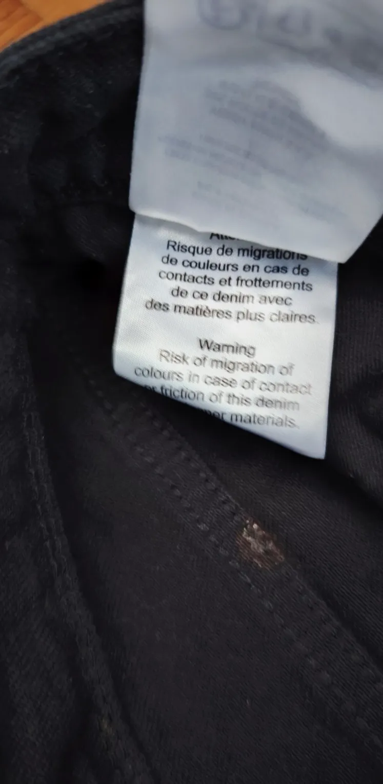 Jean droit noir Teddy Smith coupe régulière – Teddy Smith – taille 38 6