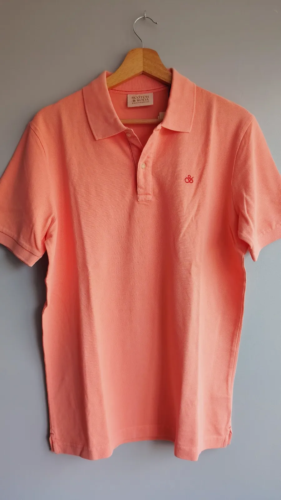 Polo en piqué corail Scotch & Soda – Scotch & Soda – taille M 3