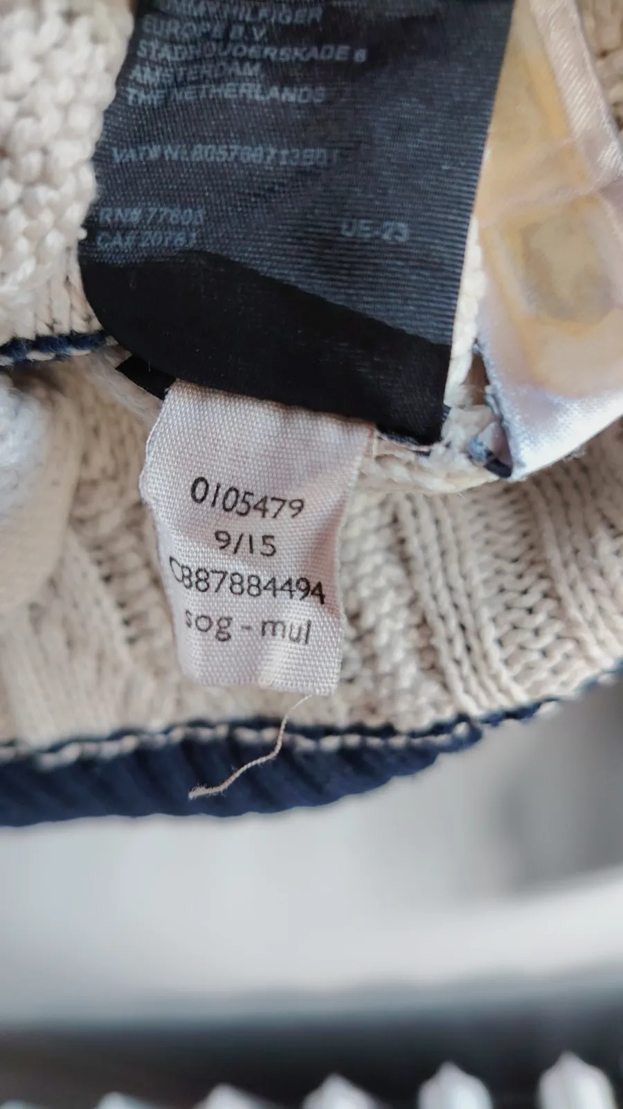 Pull à rayures torsadé Tommy Hilfiger – Tommy Hilfiger – taille M 7