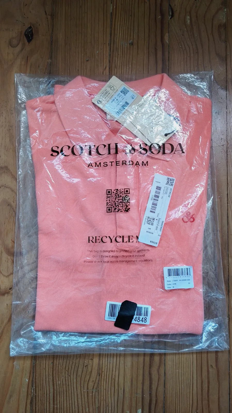 Polo en piqué corail Scotch & Soda – Scotch & Soda – taille M 2