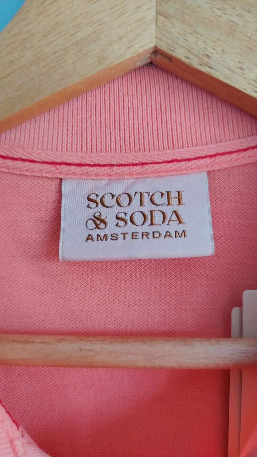 Polo en piqué corail Scotch & Soda – Scotch & Soda – taille M 4