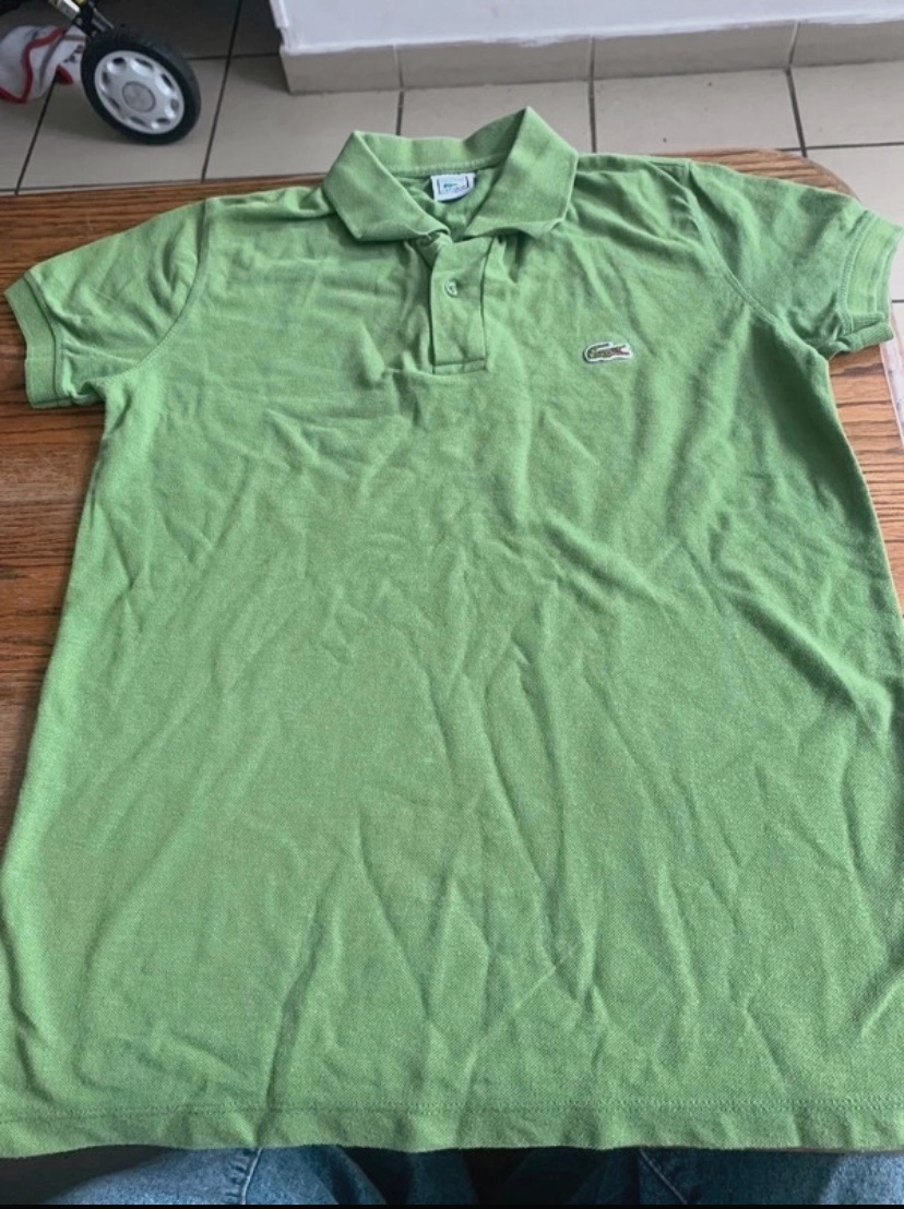 polo lacoste vert homme  – lacoste – taille XS 3
