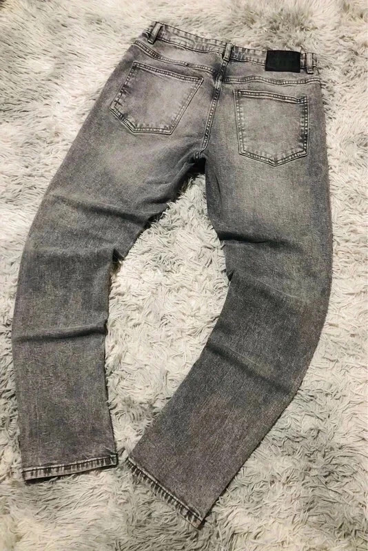 Pull&Bear Denim Collection Slim Fit Jeans Grey Acid Y2K Streetwear Oldmoney Vintage - Size 42 EU – Pull & Bear – taille W26 | FR 36 3