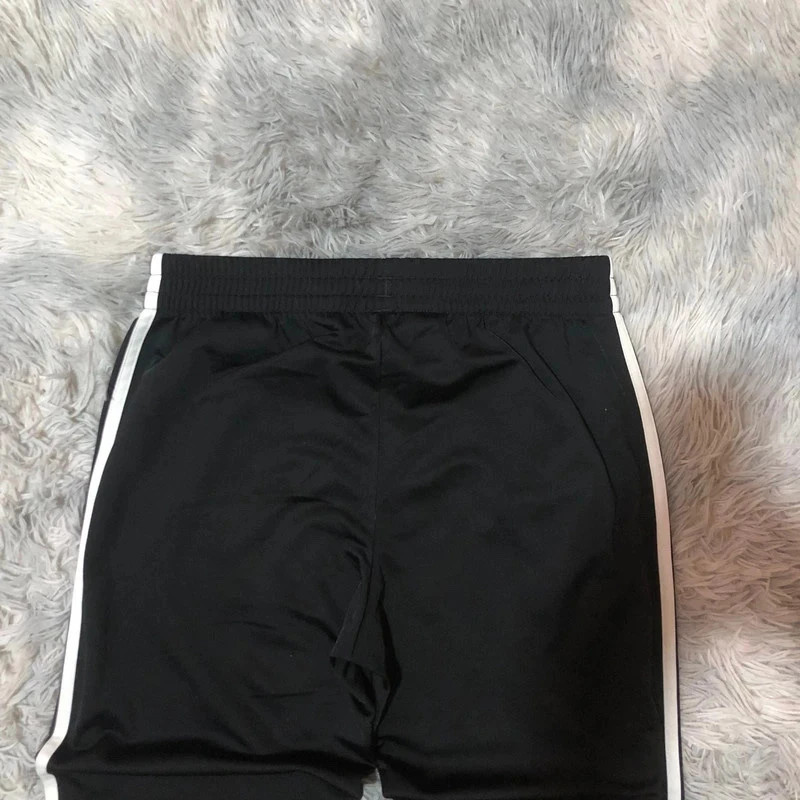 Adidas Joggers Tracksuit 3 Stripes Track Pants Black Y2K Sporty Classic Small Logo 2018 - Size S – adidas – taille S 5