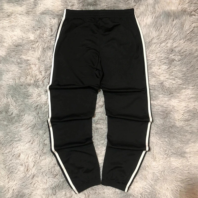 Adidas Joggers Tracksuit 3 Stripes Track Pants Black Y2K Sporty Classic Small Logo 2018 - Size S – adidas – taille S 3