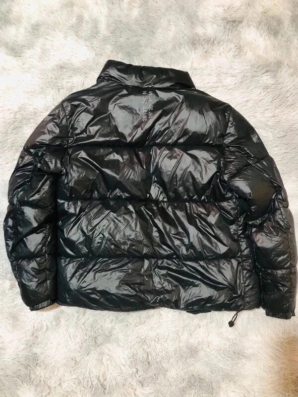 Springfield x Pedri Puffer Black Shiny Full Zip Y2K Streetwear Oversize Winter Outdoor - Size S – Springfield – taille S / 36 / 8 4
