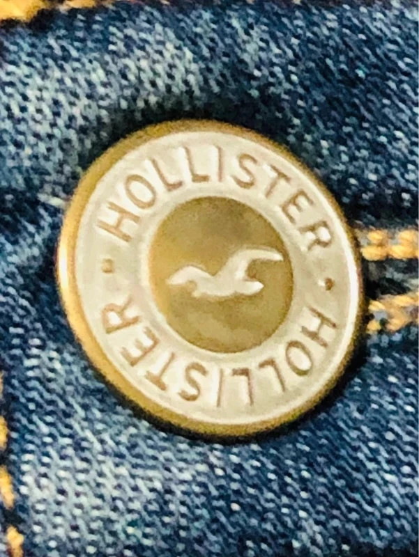 Hollister Ultra High Rise Jean Leggings Dark Blue Stretch Y2K Teen Casual Seagul Logo - Size XS – Hollister – taille XS / 34 / 6 4