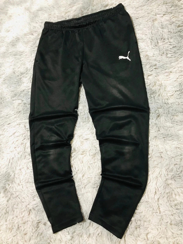 Puma Liga DryCell Joggers Training Pants Black Tapered Logo Sportswear Streetwear 2019 - Size L – Puma – taille L 3