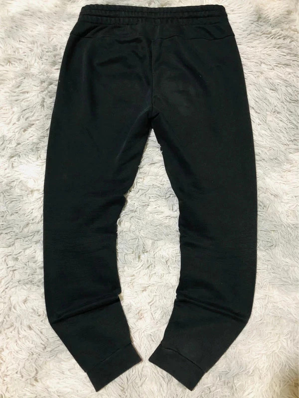 Adidas Essentials Fleece Joggers Black Tapered Sportswear Streetwear Training Running 2020 - Size S – adidas – taille S 5
