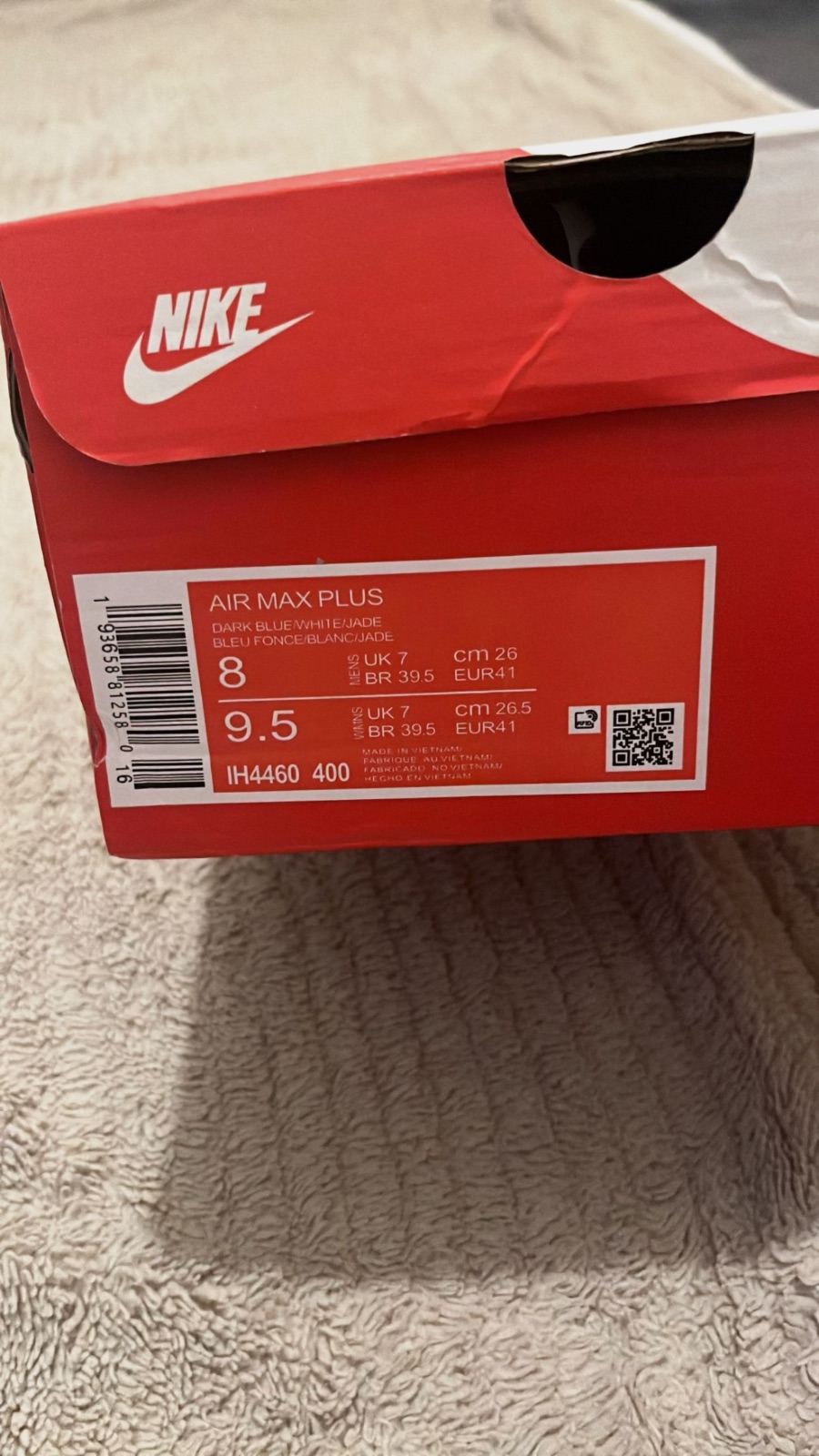 👟Nike Air Max Plus TN – Bleu marine / Blanc / Turquoise – Neuves jamais portées – Nike – taille EU 41 7