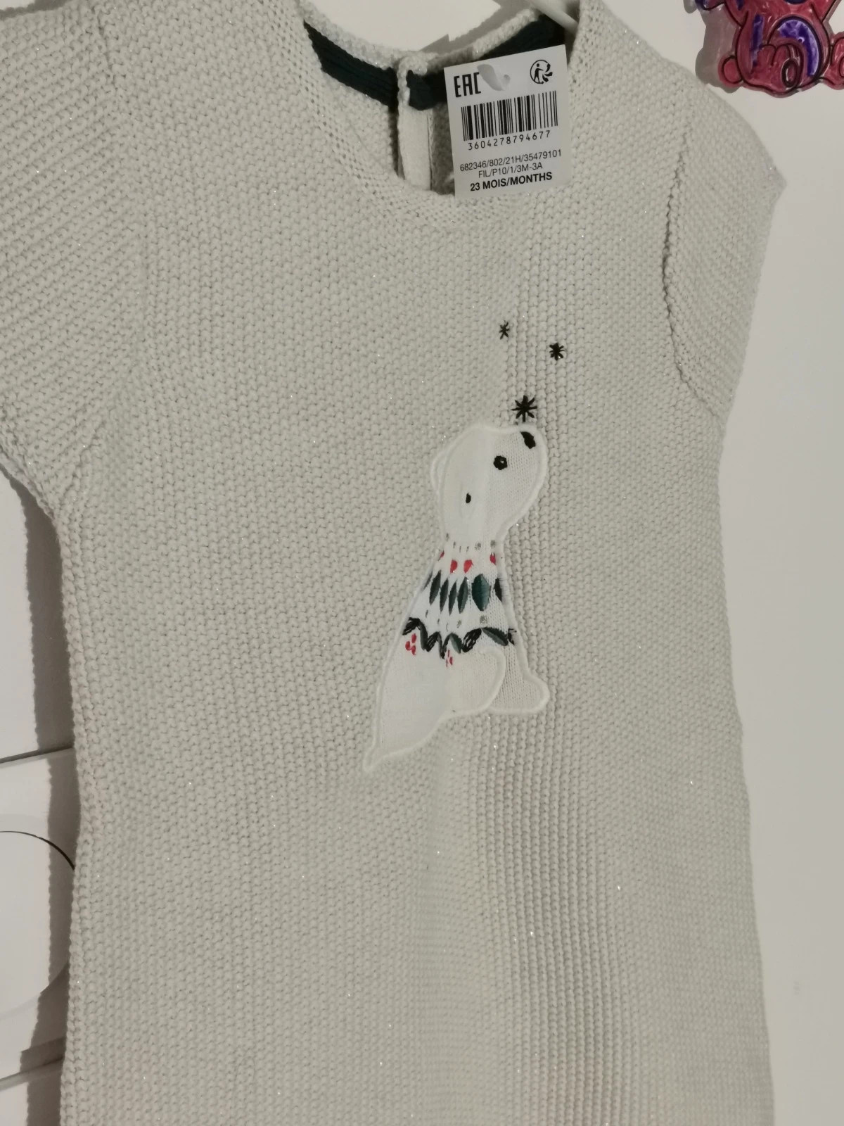 Robe obaïbi neuve – Obaïbi – taille 18-24 mois / 86 cm 2