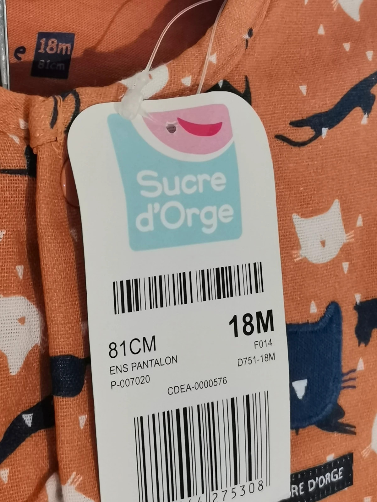 Ensemble sucre d'orge – Sucre d'Orge – taille 12-18 mois / 80 cm 2