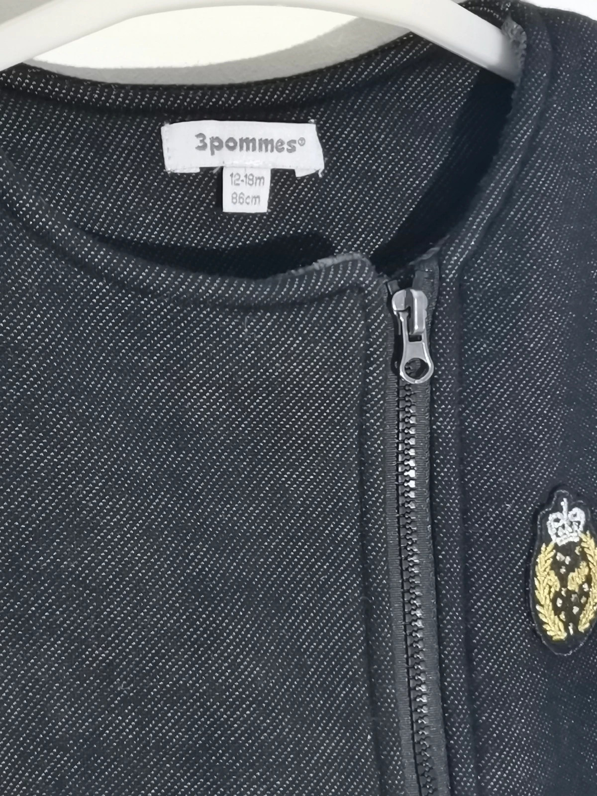 Veste 3 pommes – 3 Pommes – taille 12-18 mois / 80 cm 2