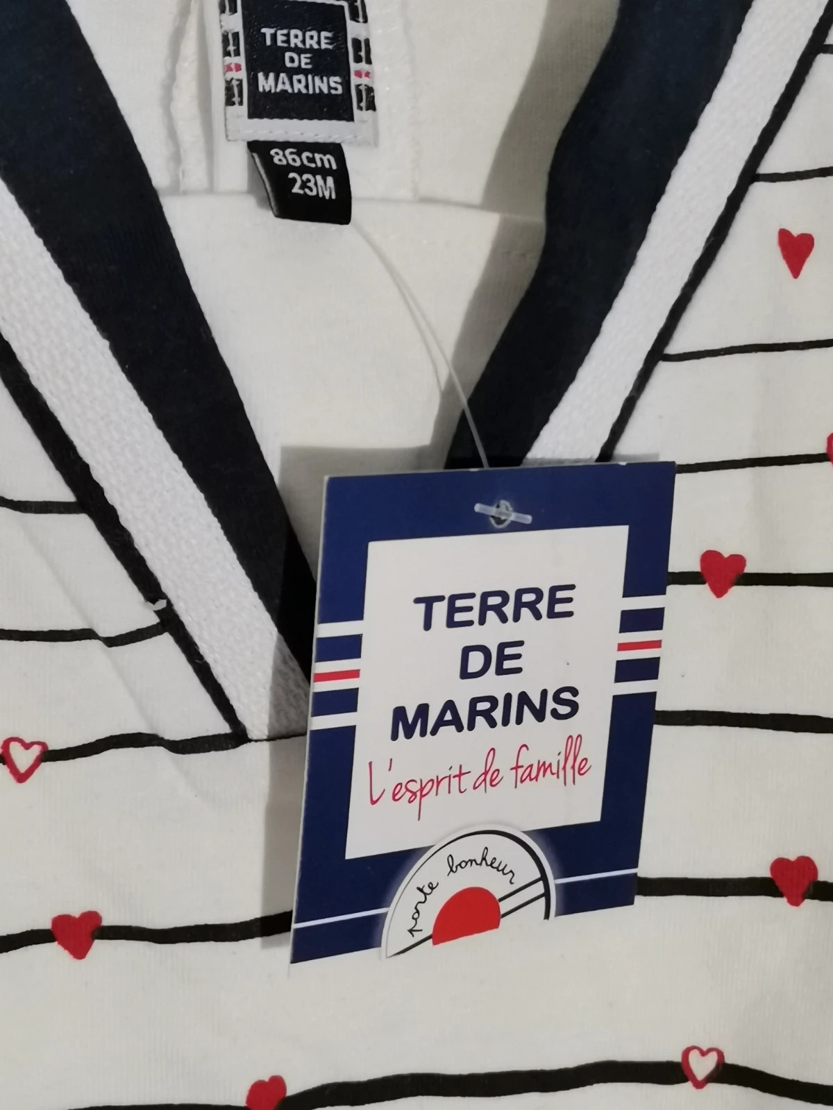 Haut terre de marins – Terre de Marins – taille 18-24 mois / 86 cm 2