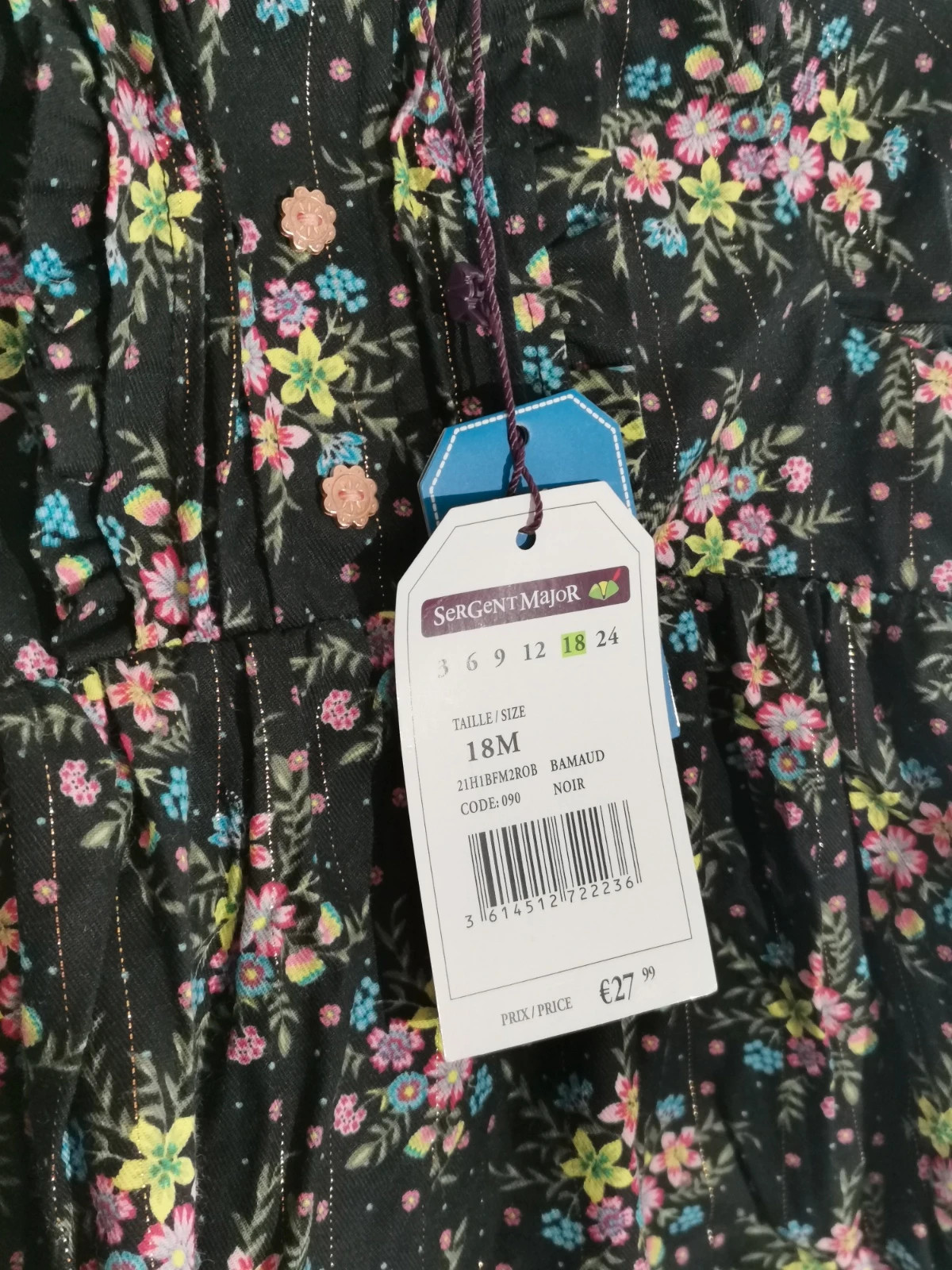 Robe sergent major neuf – Sergent Major – taille 12-18 mois / 80 cm 3