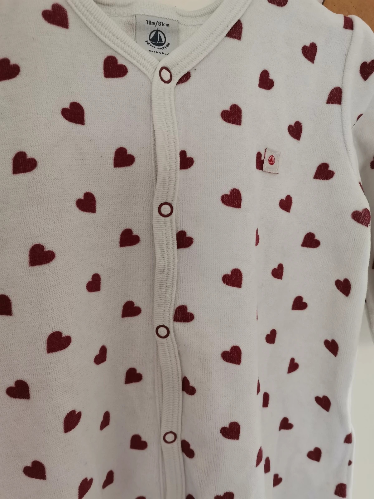 Pyjama petit bateau – Petit Bateau – taille 12-18 mois / 80 cm 3