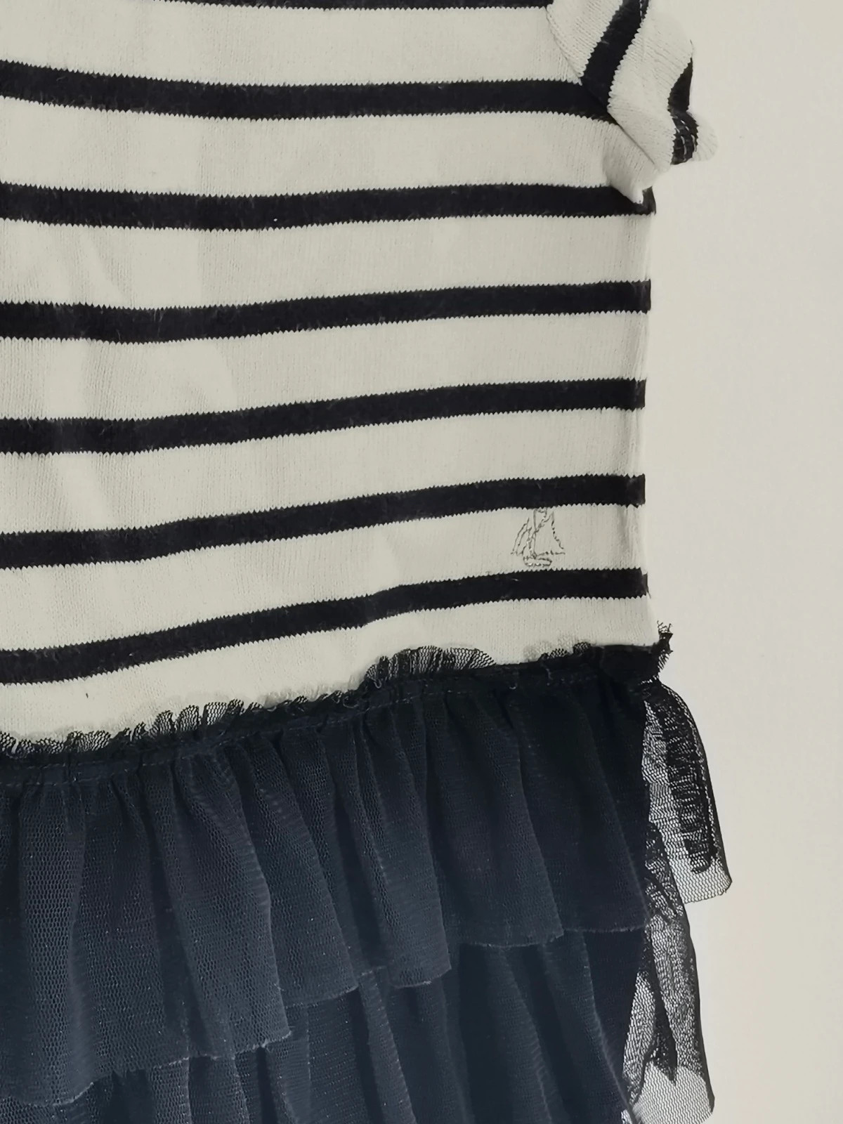 Robe petit bateau – Petit Bateau – taille 12-18 mois / 80 cm 2