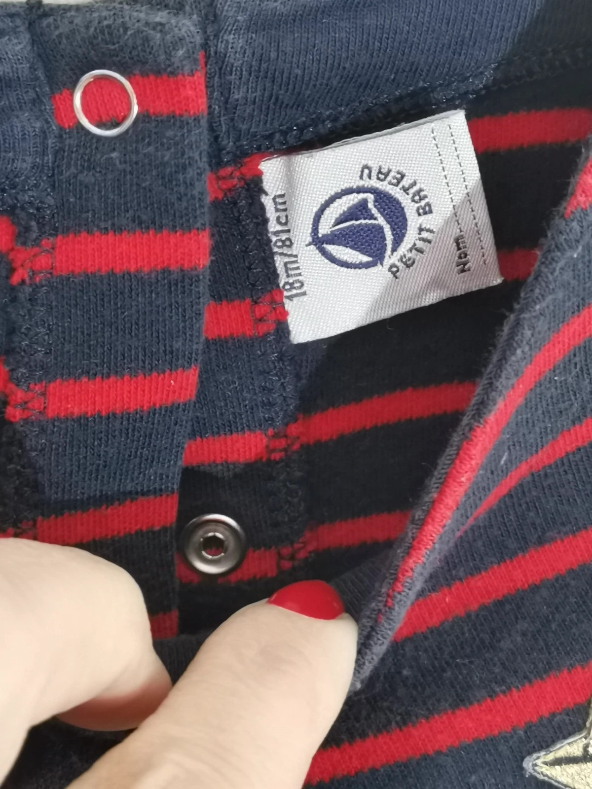 Robe petit bateau – Petit Bateau – taille 12-18 mois / 80 cm 3