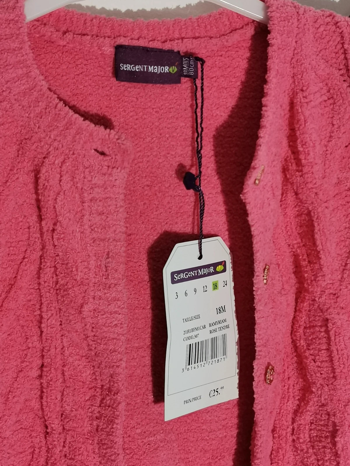 Gilet neuf sergent major – Sergent Major – taille 12-18 mois / 80 cm 2