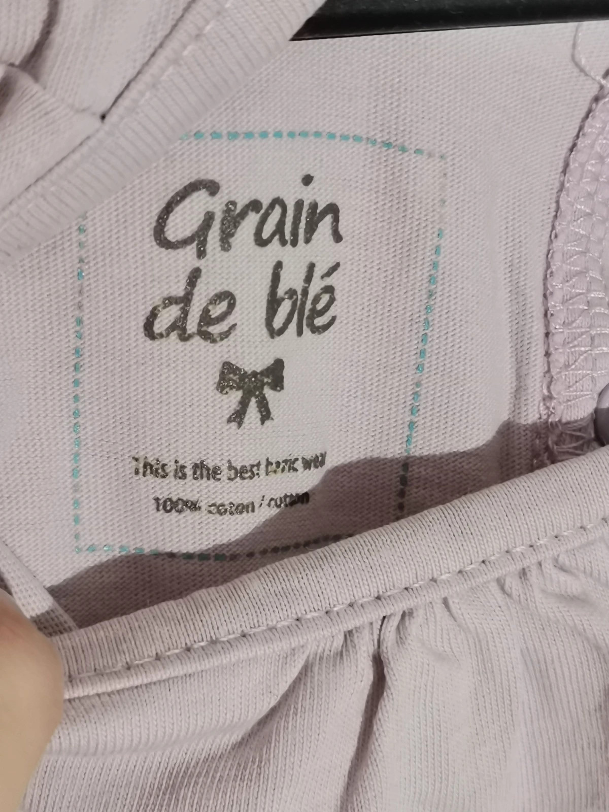 Haut ml – Grain de Blé – taille 9-12 mois / 74 cm 2