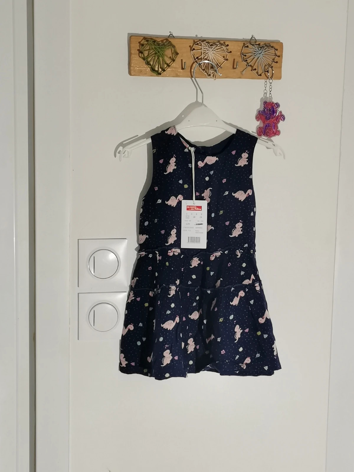 Robe dpam – Du Pareil au Même – taille 9-12 mois / 74 cm