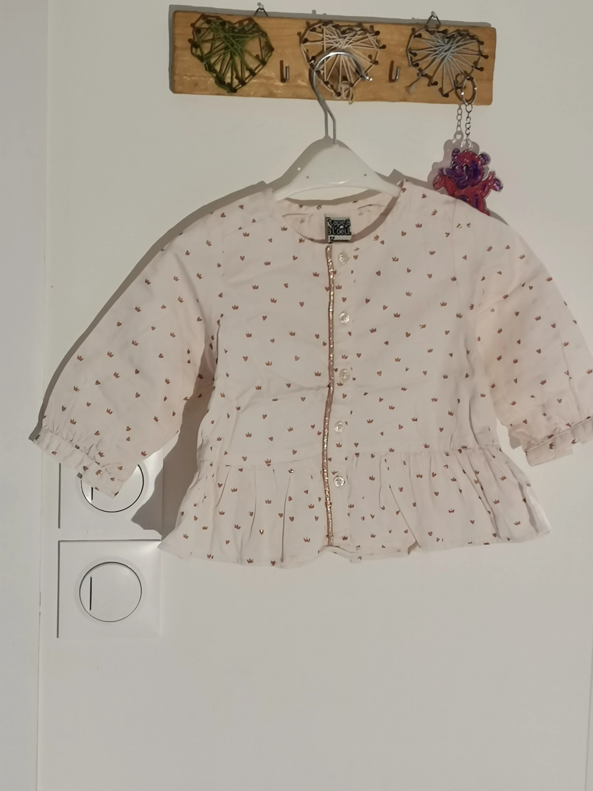 Chemise tape à l'œil – Tape à l'œil – taille 9-12 mois / 74 cm