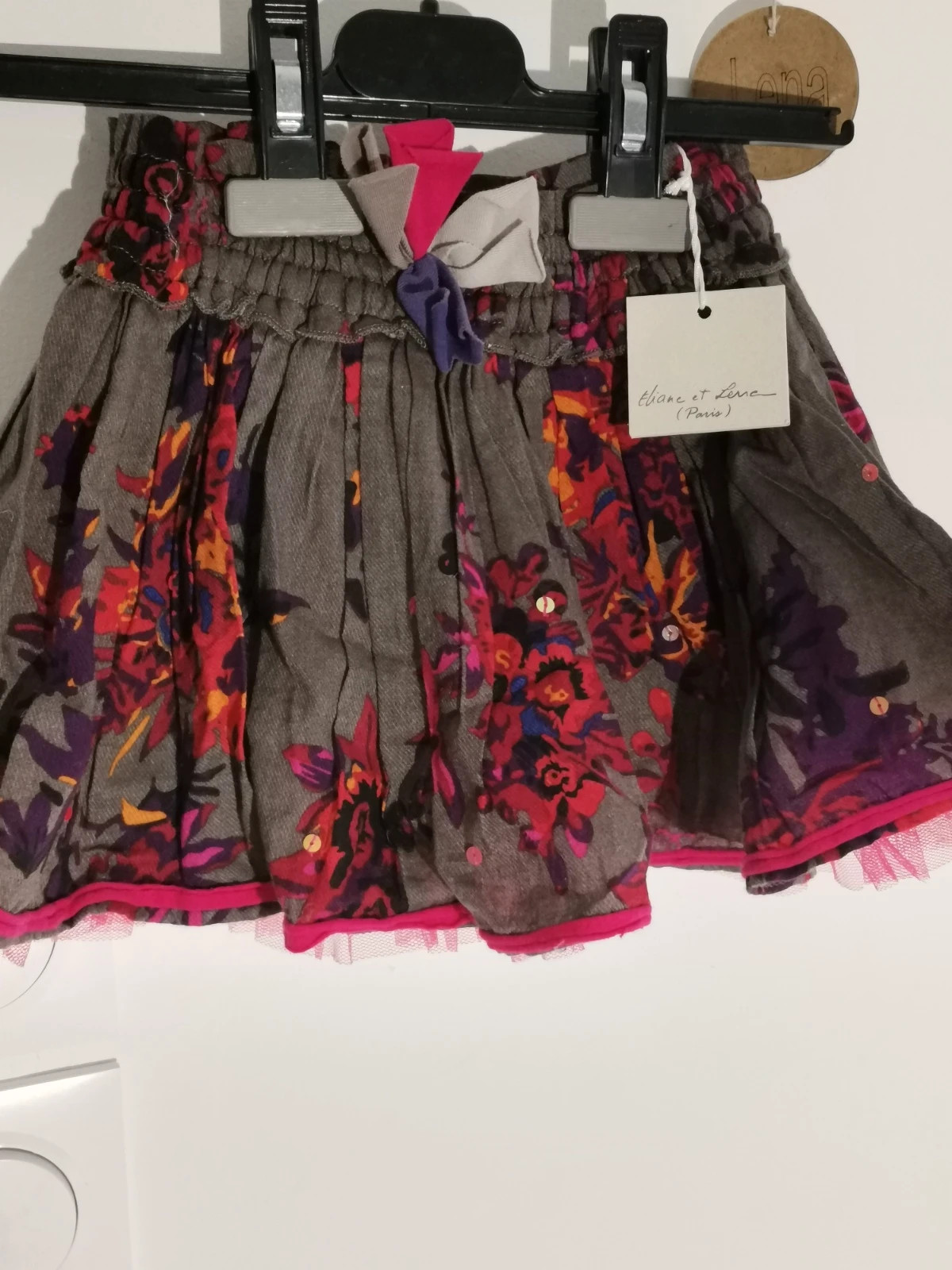 Jupe eliane et lena neuf – Eliane et Lena – taille 12-18 mois / 80 cm 2