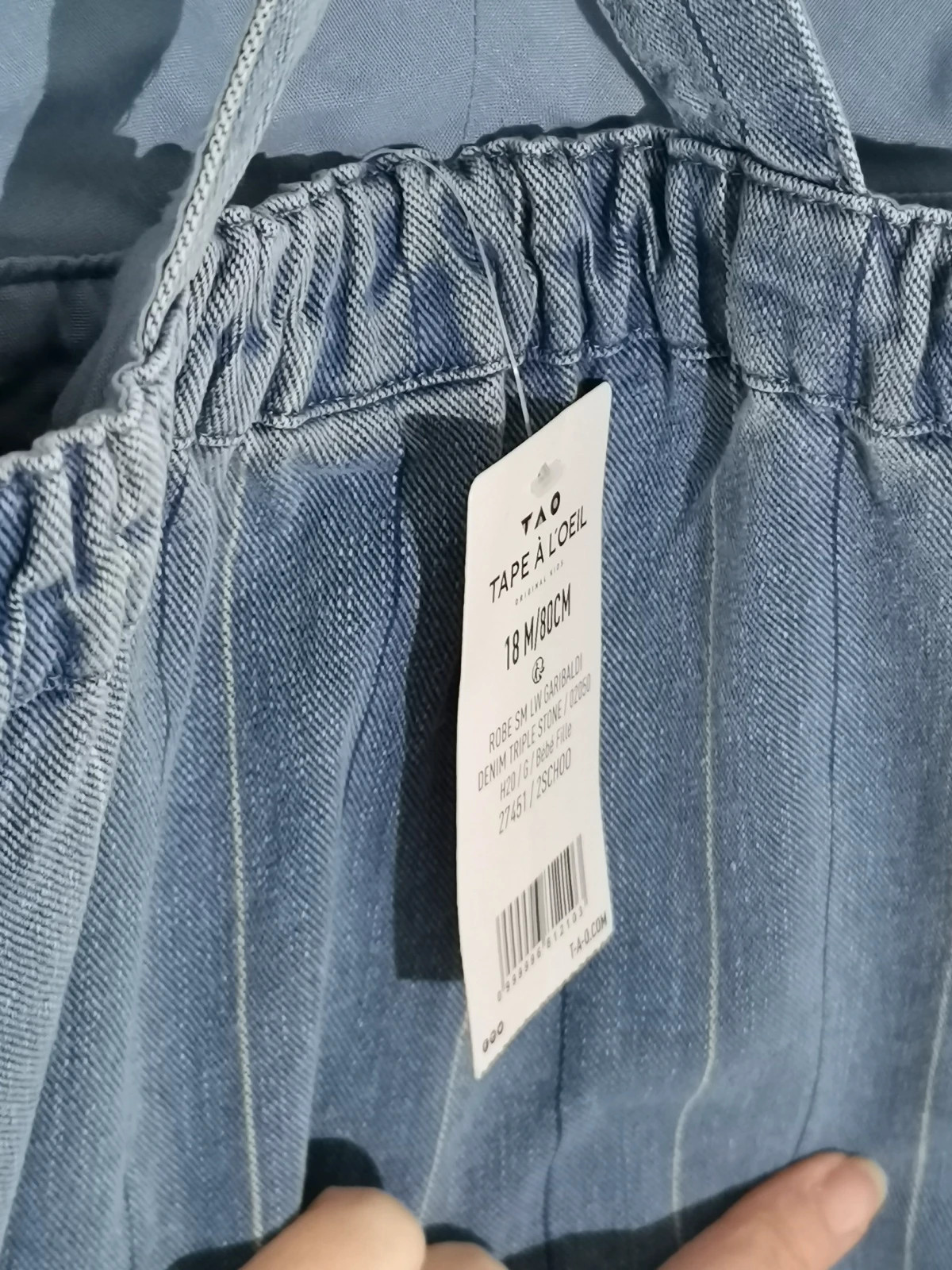 Robe tape à l'œil neuve – Tape à l'œil – taille 12-18 mois / 80 cm 2