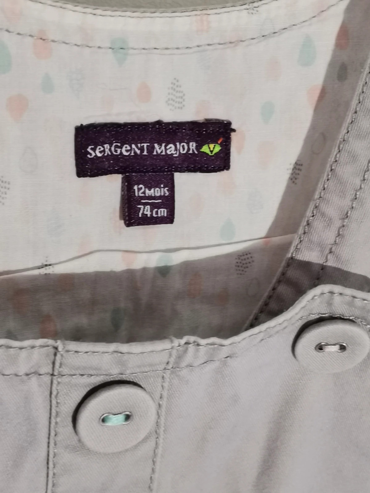Robe sergent major – Sergent Major – taille 9-12 mois / 74 cm 2