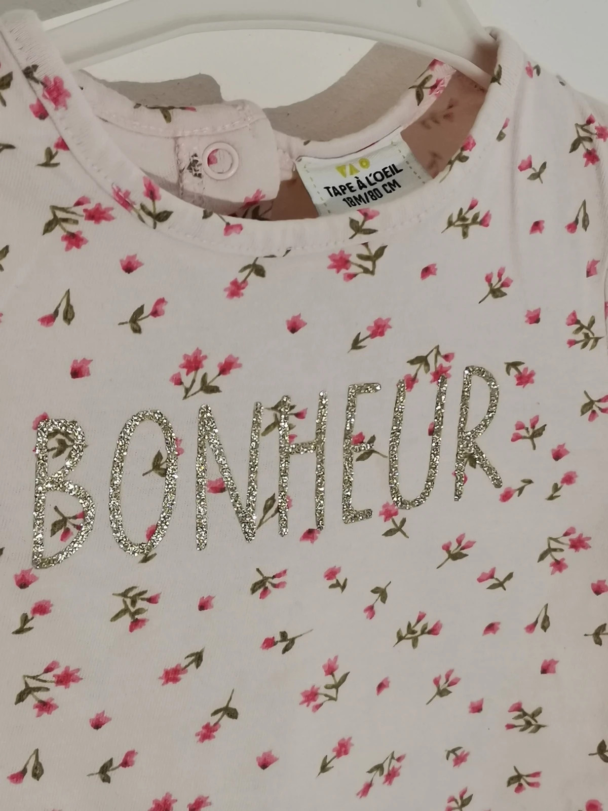 Haut tape à l'œil – Tape à l'œil – taille 12-18 mois / 80 cm 2