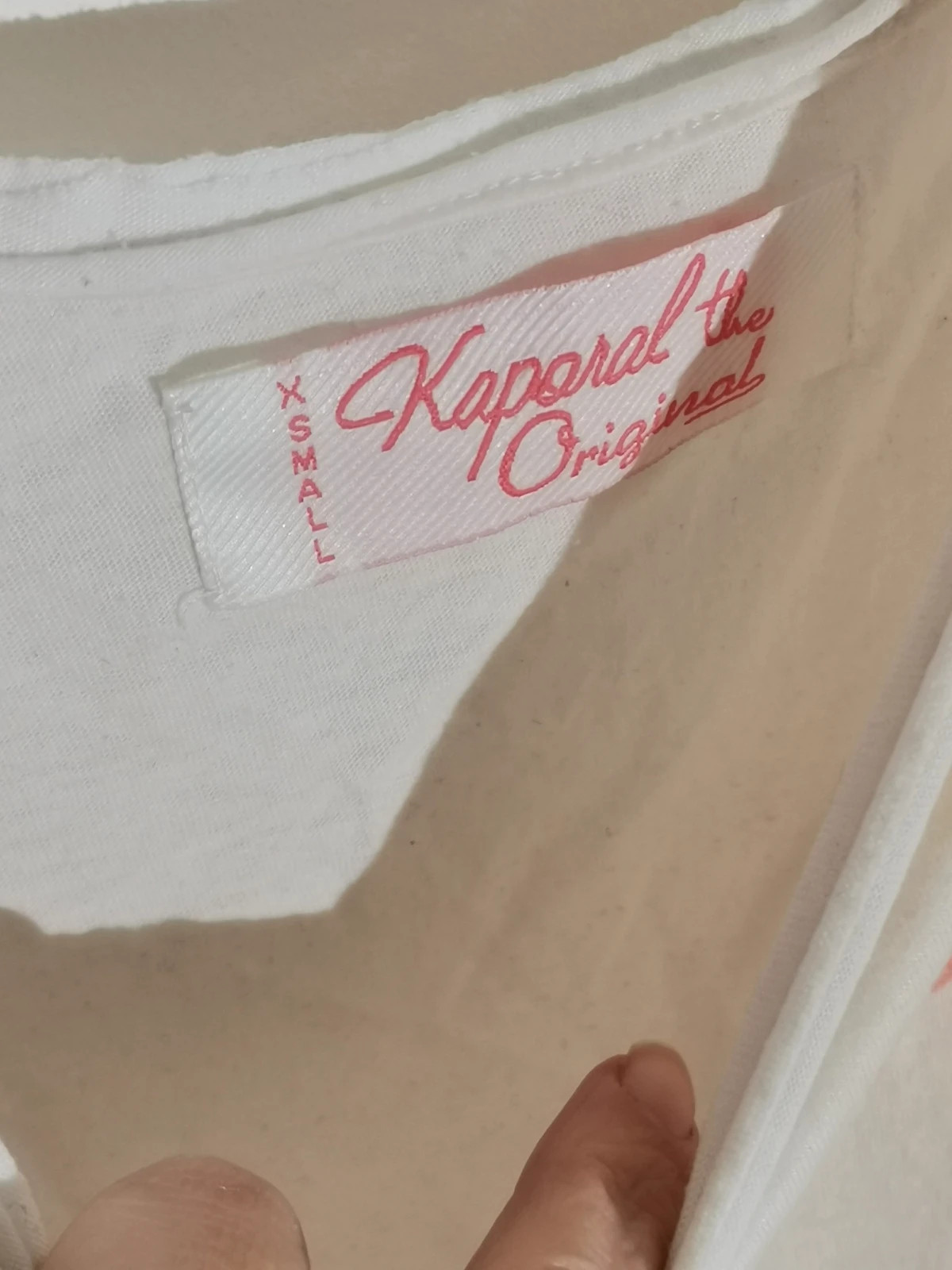 Tee shirt kaporal – Kaporal – taille XS / 34 / 6 2