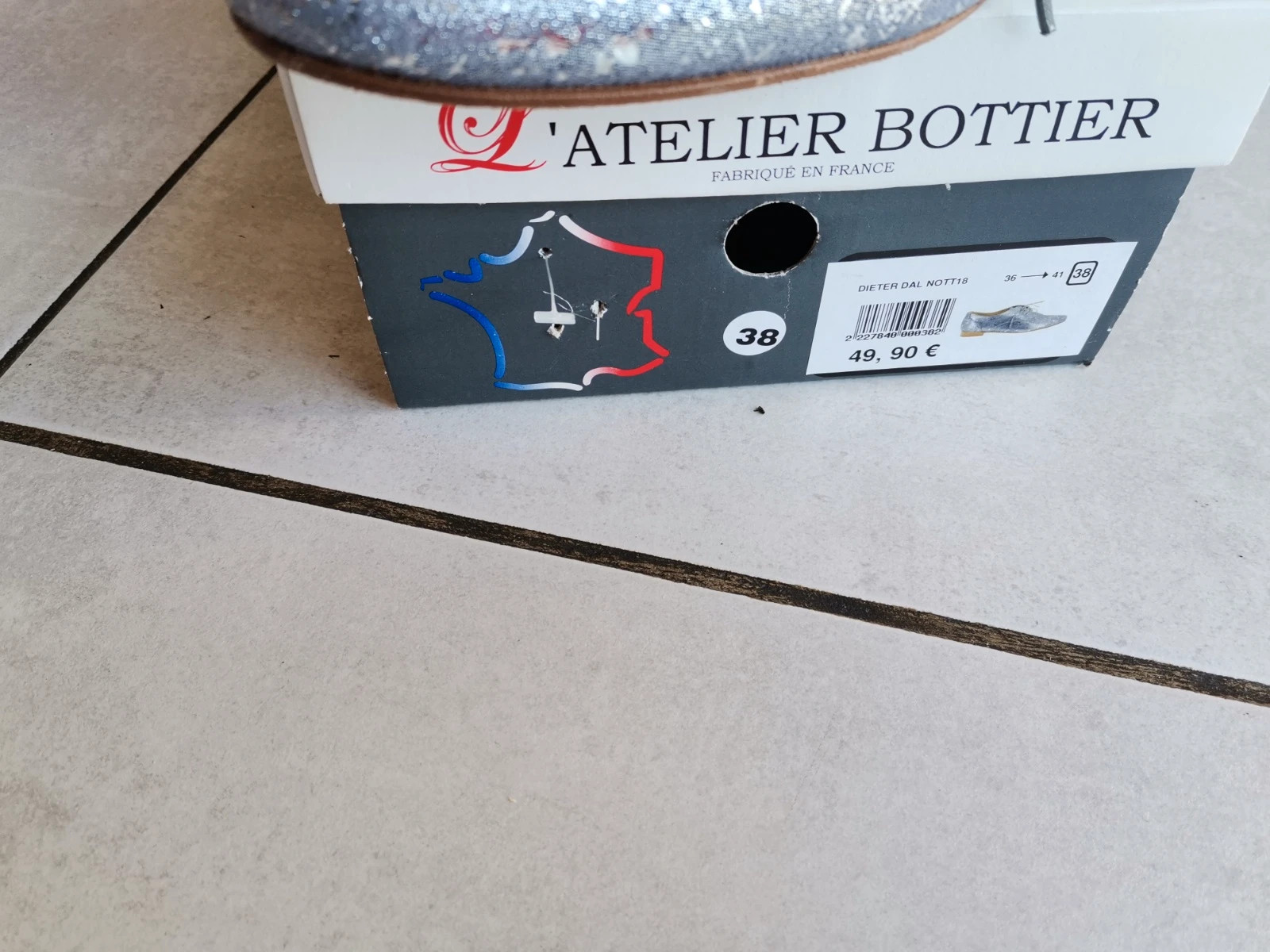 Mocassin l'atelier bottier – L'atelier Bottier – taille 38 4