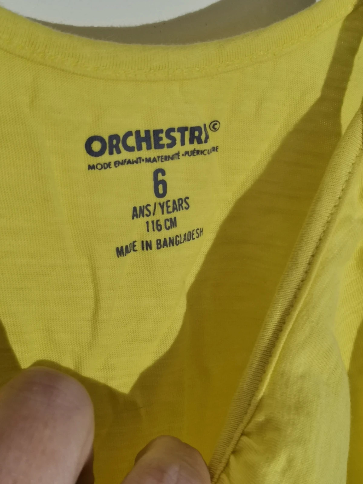 Débardeur orchestra – Orchestra – taille 6 ans / 116 cm 2
