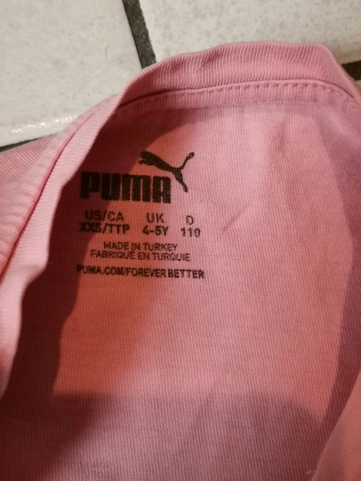 Tee shirt puma – Puma – taille 5 ans / 110 cm 3