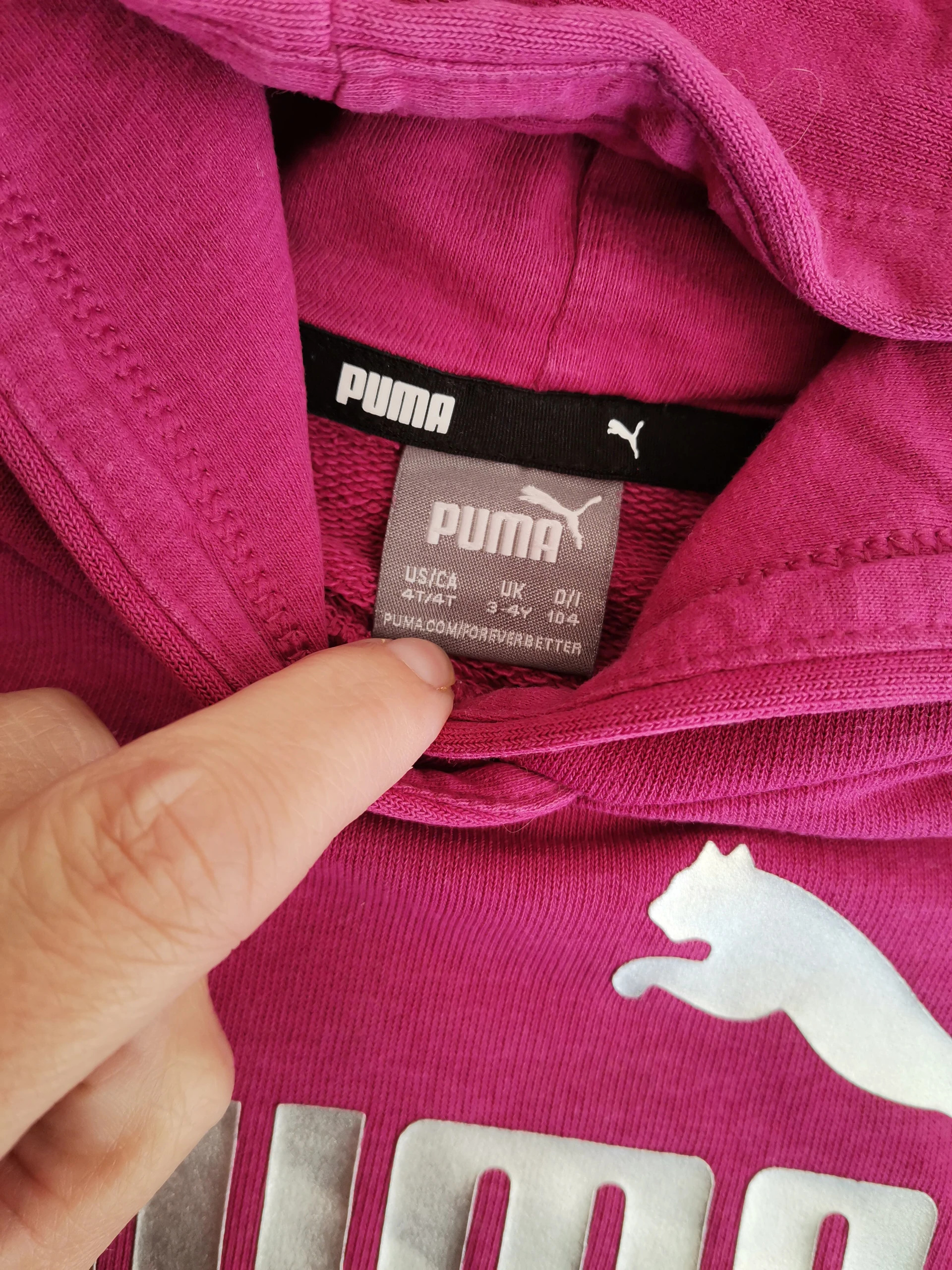 Sweat puma – Puma – taille 4 ans / 104 cm 3