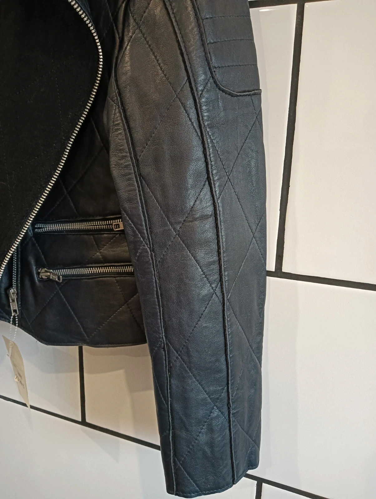 Veste cuir neuf Arturo – Arturo – taille L / 40 / 12 3