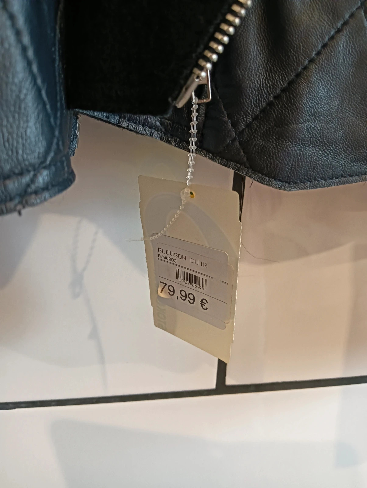 Veste cuir neuf Arturo – Arturo – taille L / 40 / 12 5