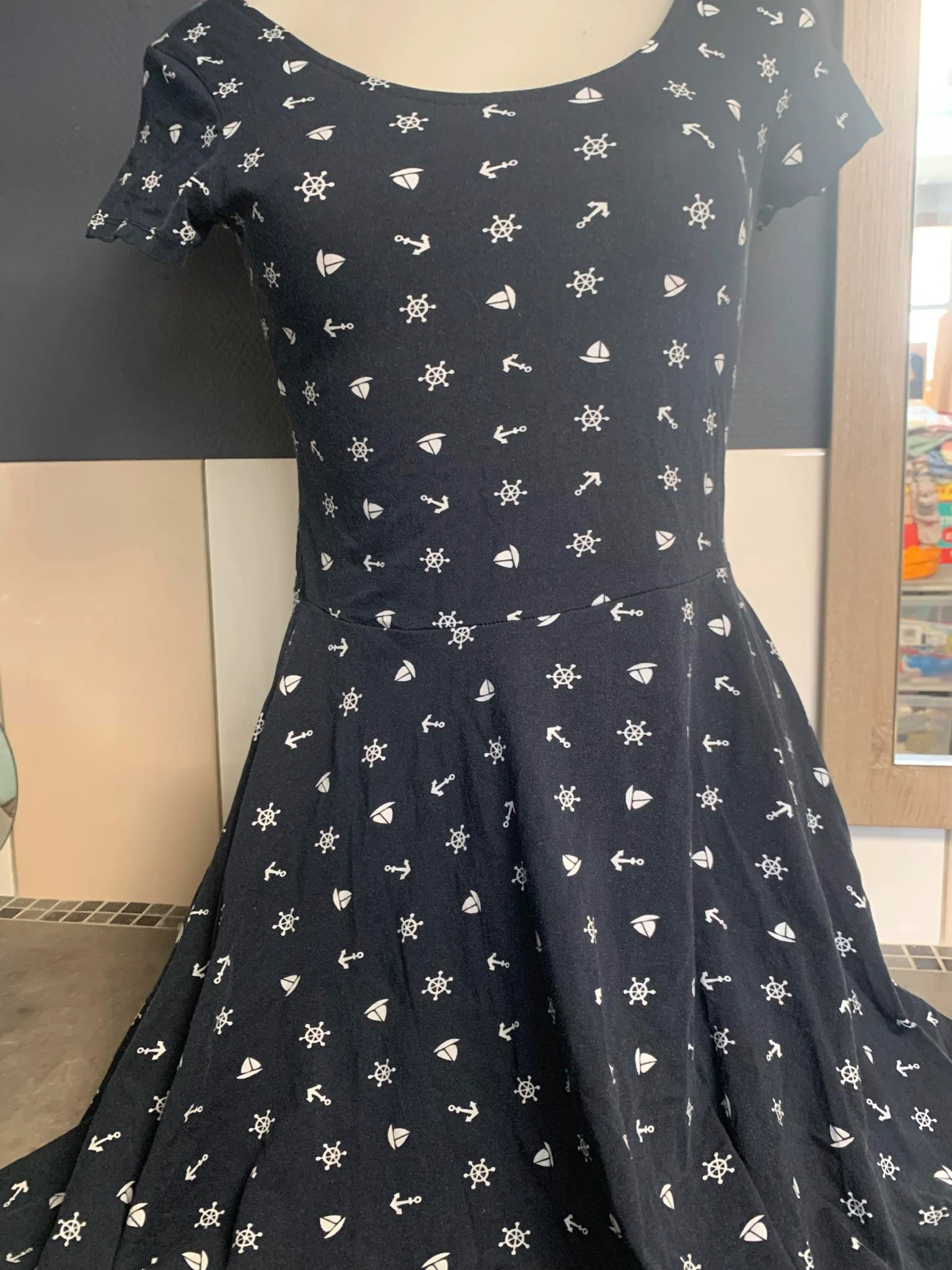Robe bleu marine