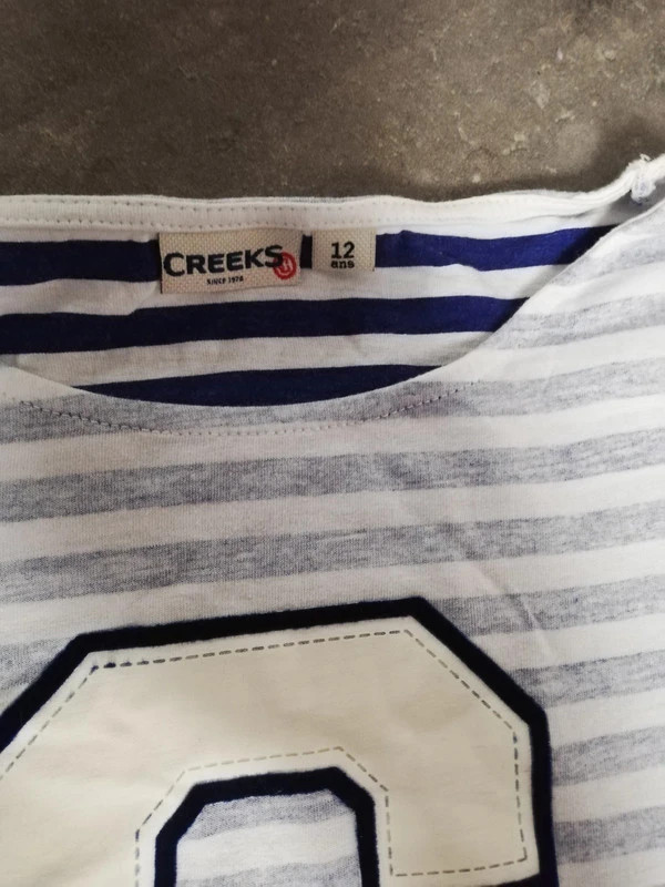 Tee-shirt creeks – Creeks – taille 12 ans / 152 cm 2