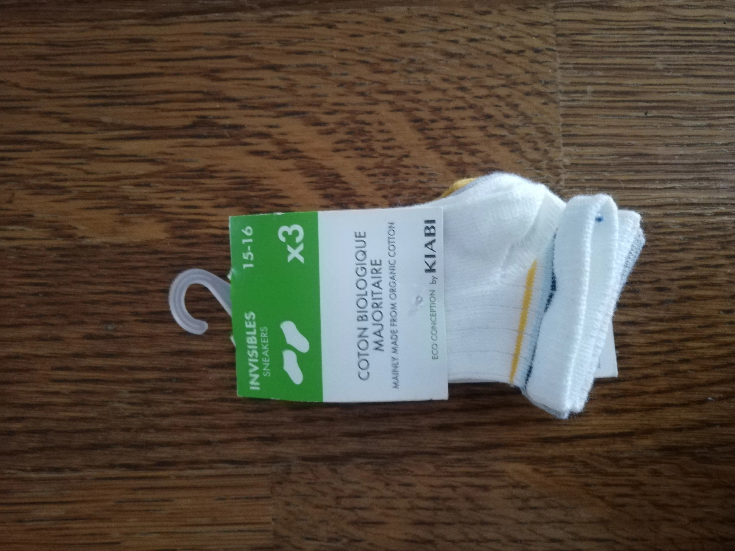 Chaussettes – Kiabi – taille 1-3 mois / 56 cm
