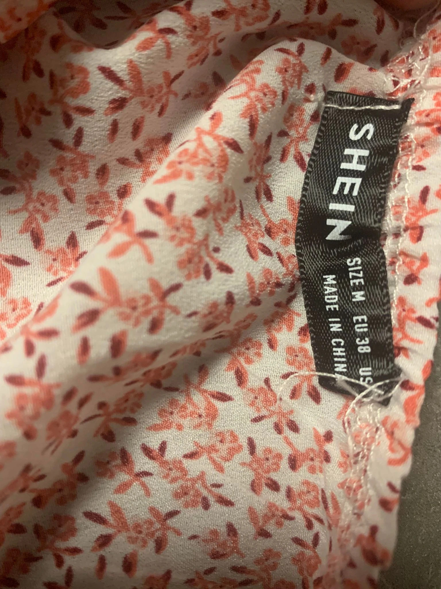 Robe été – Shein – taille M / 38 / 10 2