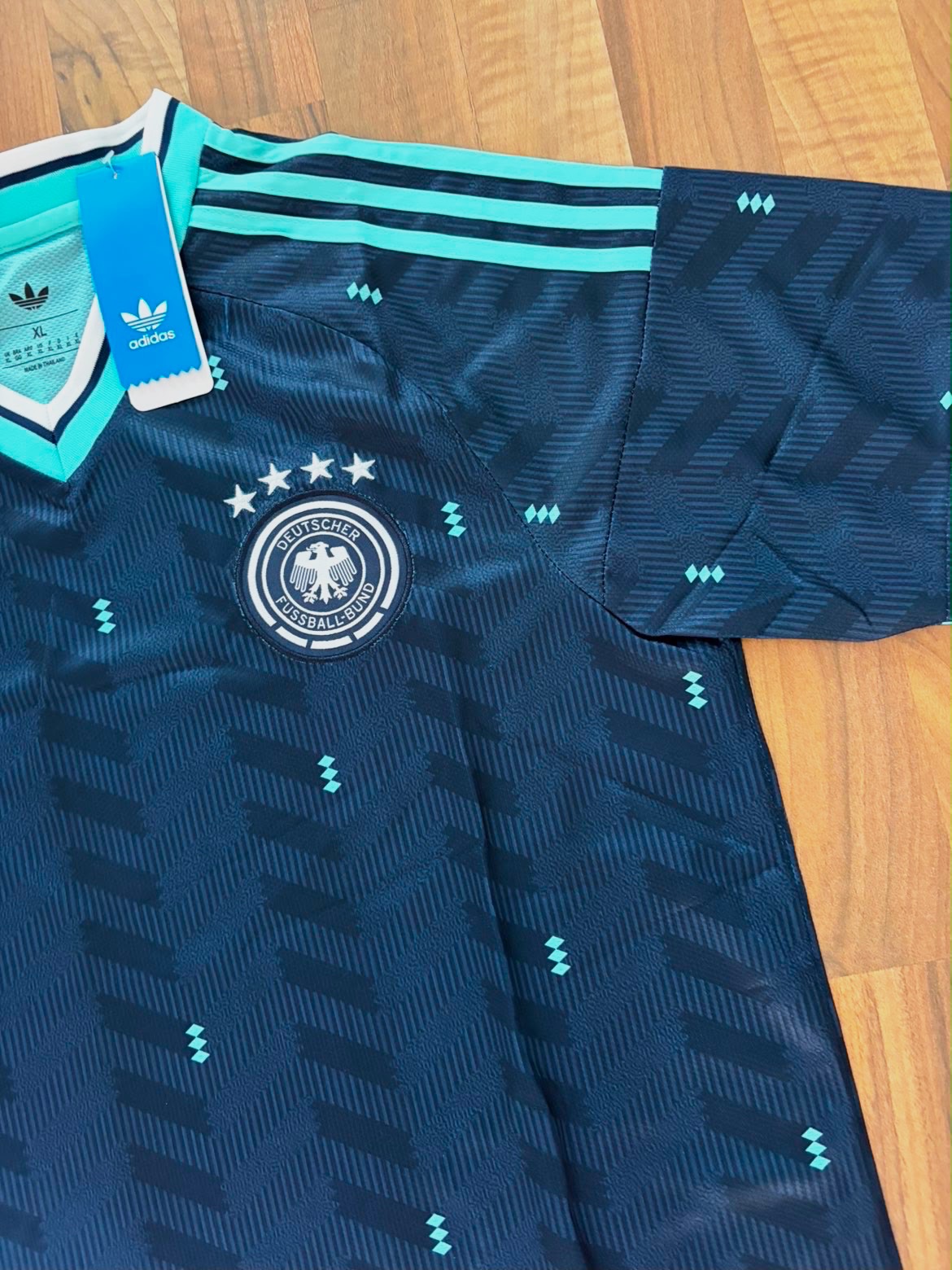 Adidas Deutschland DFB Trikot Auswärts – Adidas – Dunkelblau – taille XL 2