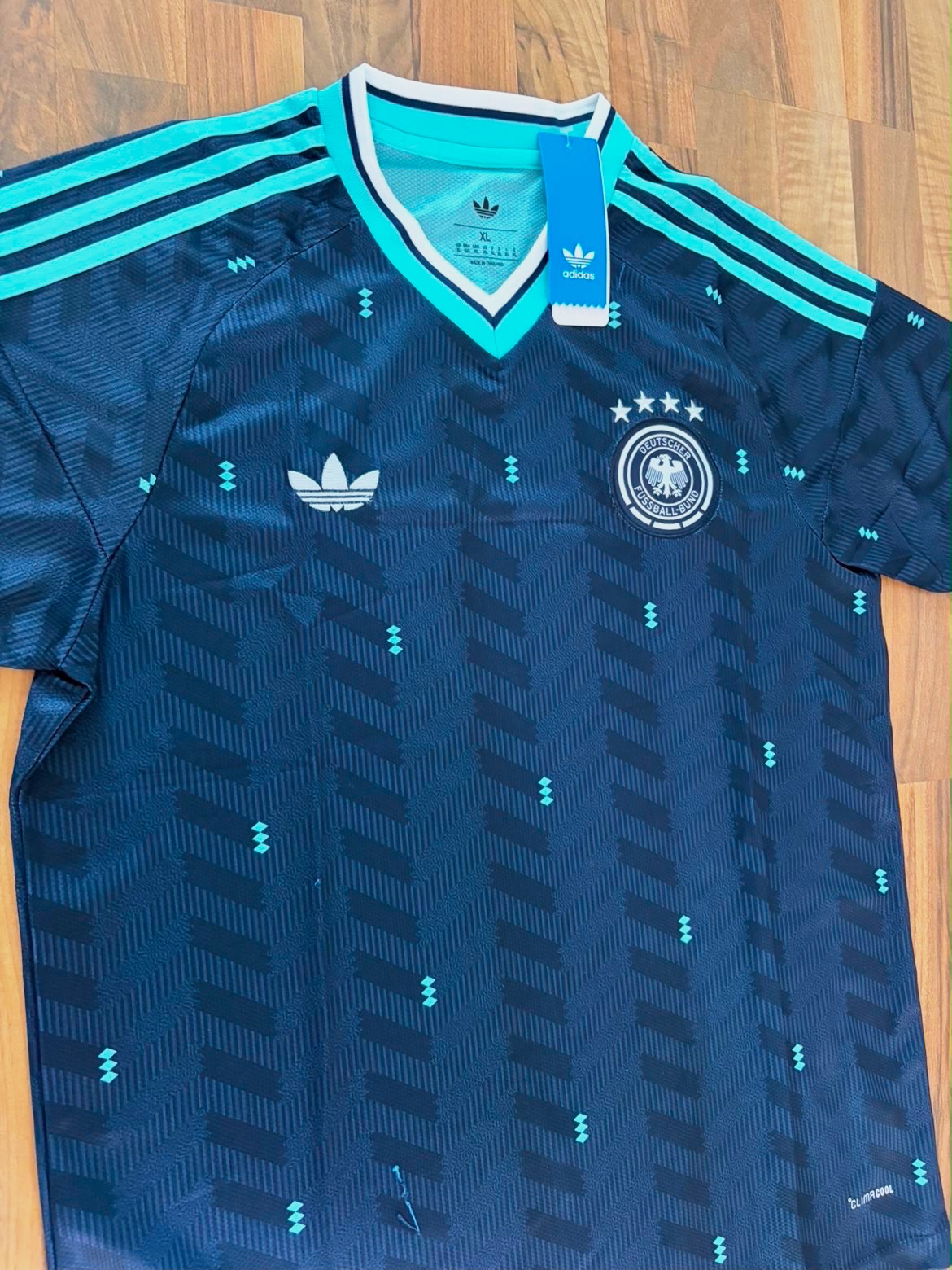 Adidas Deutschland DFB Trikot Auswärts – Adidas – Dunkelblau – taille XL 6