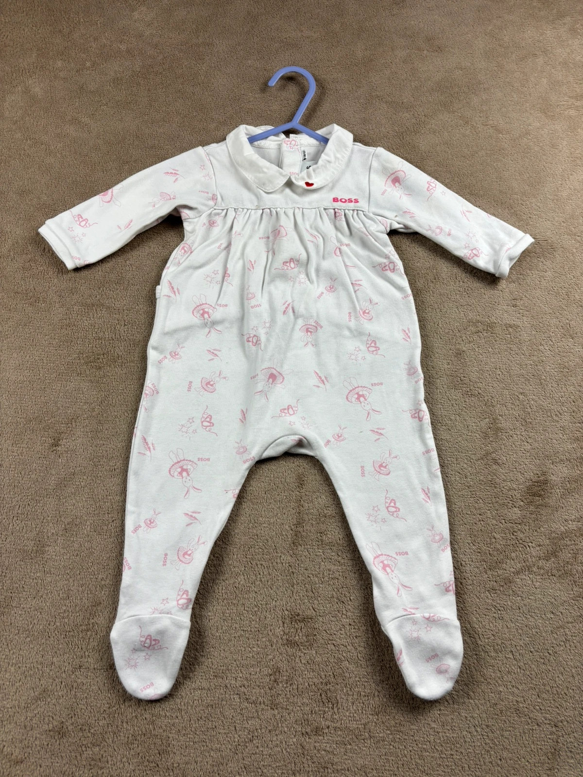 Pyjama / Dors-bien BOSS Bébé fille imprimé ballerines - 6 mois (67 cm)