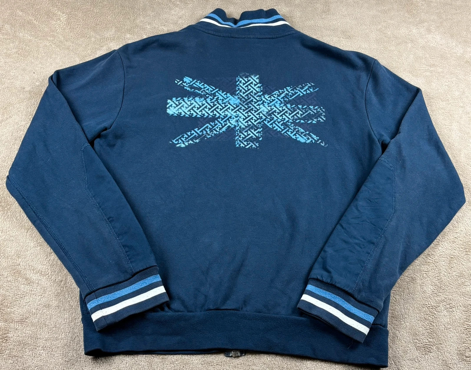 Veste zippée Reebok Classic vintage bleu marine - Taille M – Reebok – taille M 2