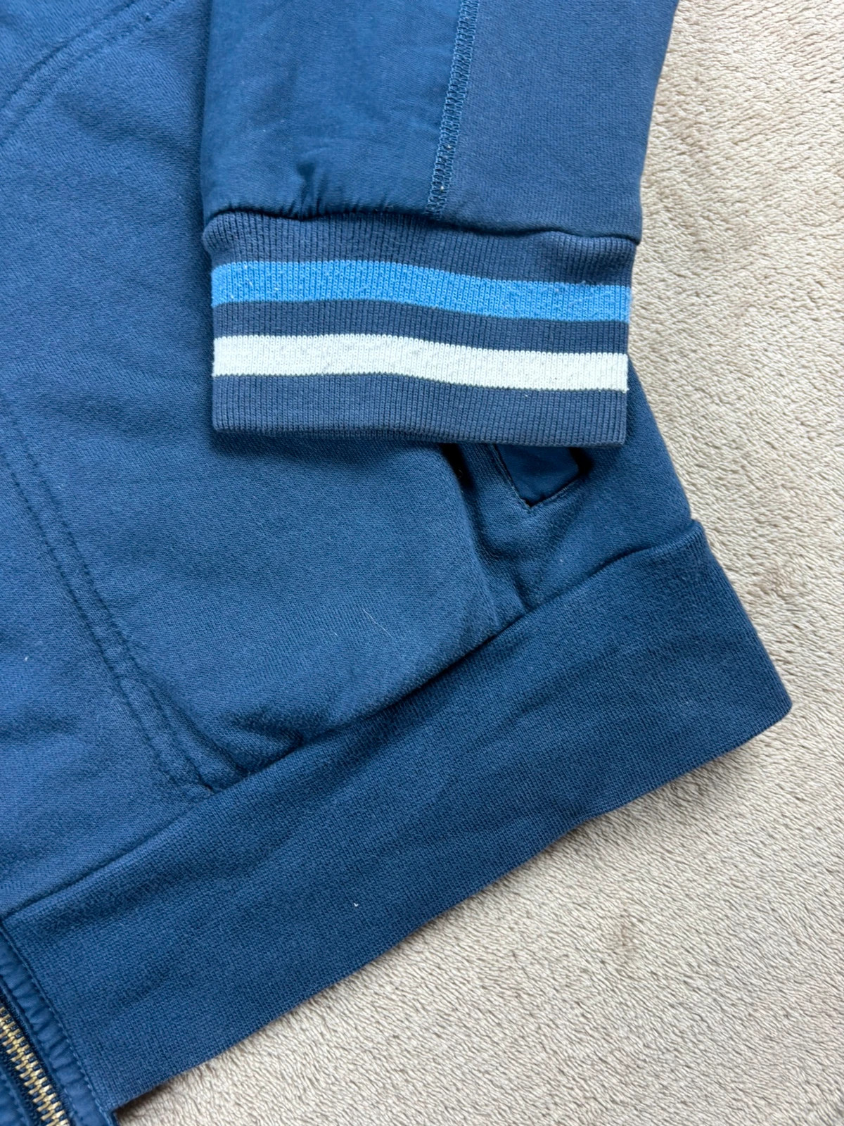 Veste zippée Reebok Classic vintage bleu marine - Taille M – Reebok – taille M 3