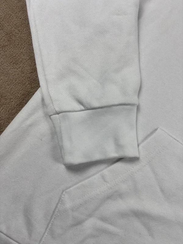 Sweat à capuche / Hoodie Polo Ralph Lauren blanc logo brodé bleu - Taille XL – Ralph Lauren – taille XL 3